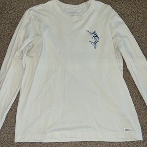 Men’s “Life Is Good” long sleeve T shirt